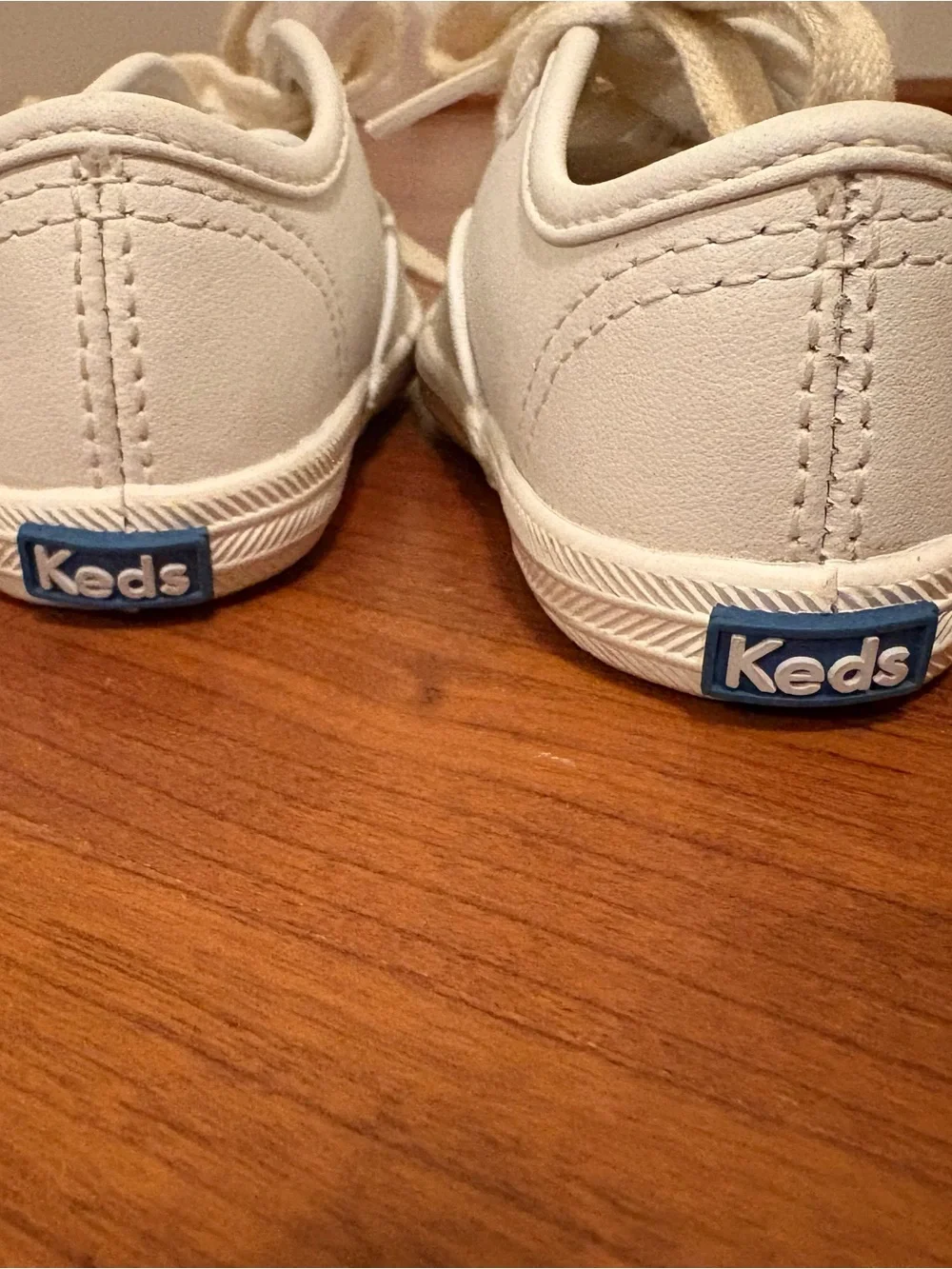 Keds Kids Memory Foam Canvas Sneakers in White